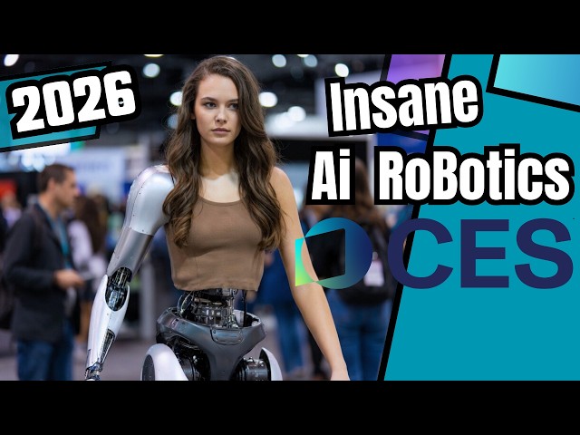 CES 2026 Las Vegas: Mind-Blowing Robotics & AI Innovations