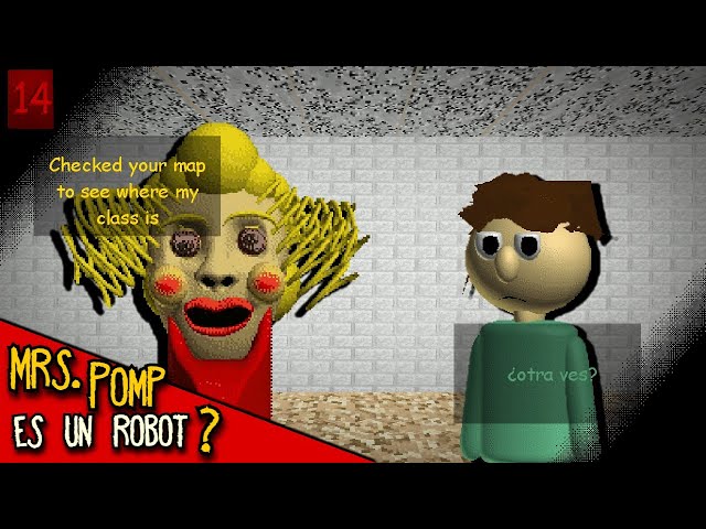 What is the origin of Mrs. Pomp? (Baldi's Basics Plus) | Theory