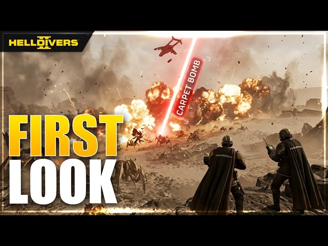 First Look At Helldivers 2 New Upcoming Warbond Stratagems