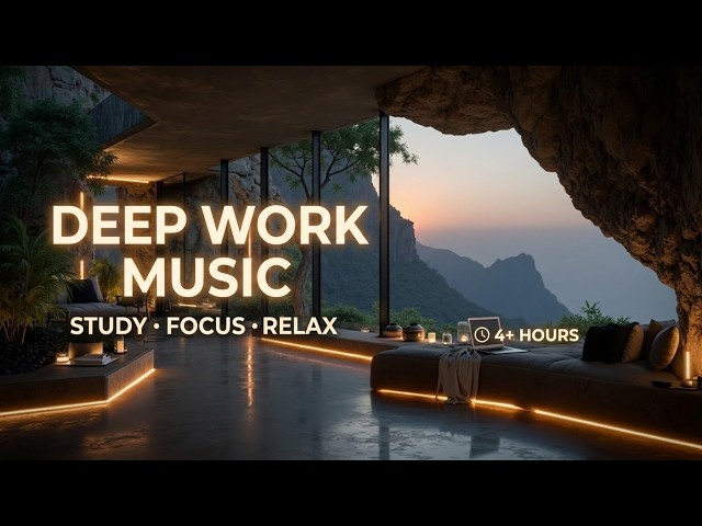 Deep Focus Mix - Cinematic Ambient Music For Coding And Intensive Work From Home Vibes