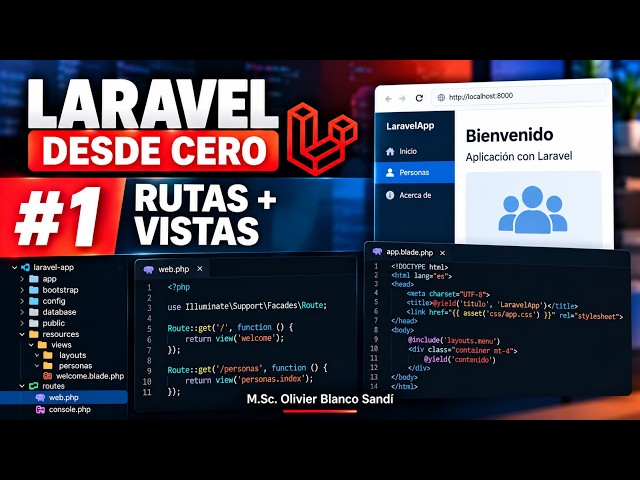 Laravel from Scratch #1 | Configuration, Routes, and Blade Views