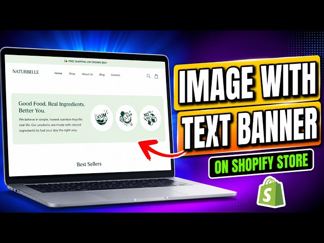 How to Add an Image with Text Banner to Your Shopify Store