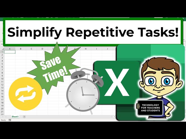 Two Little Excel Tips to Simplify Repetitive Tasks