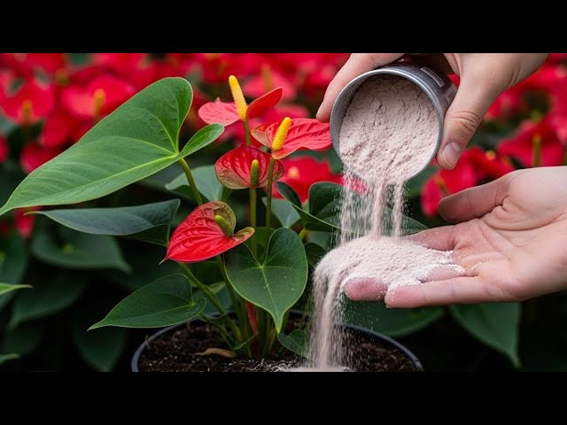 Just 1 Spoonful! Hundreds of healthy Flowers Bloom All Year Long