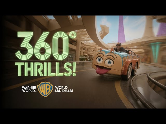 Unleash Adventure at Warner Bros. World Abu Dhabi in 360° | Meet Taz!