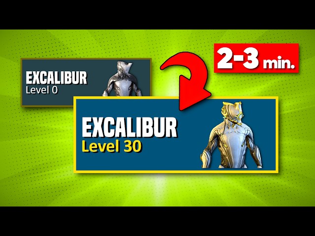 The FASTEST Leveling Methods in Warframe 2026! (Level 30 in 2-3 min.)