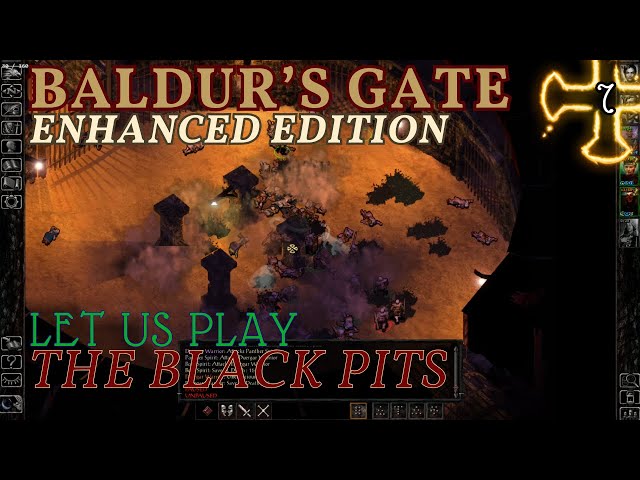 BG:EE — The Black Pits — Let's Play S01E07: Do we stay or do we go?