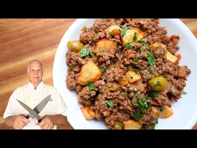 Habanera-style Ground Beef Picadillo