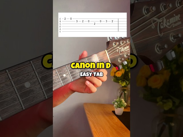 Canon In D ( Easy Tab )