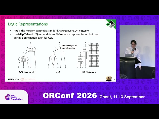 Open-Source Logic Synthesis: ABC, mockturtle, and Beyond (Yukio Miyasaka)