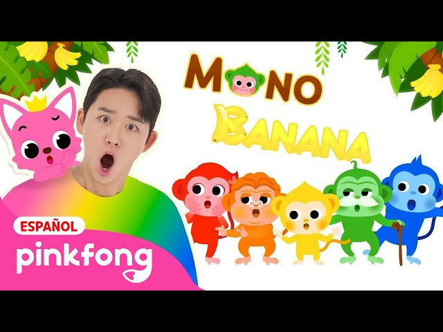 Mono Banana｜Monkey Banana｜¡El color de Hoi se ha cambiado!｜Clase de Juego de Hoi｜Pinkfong en español