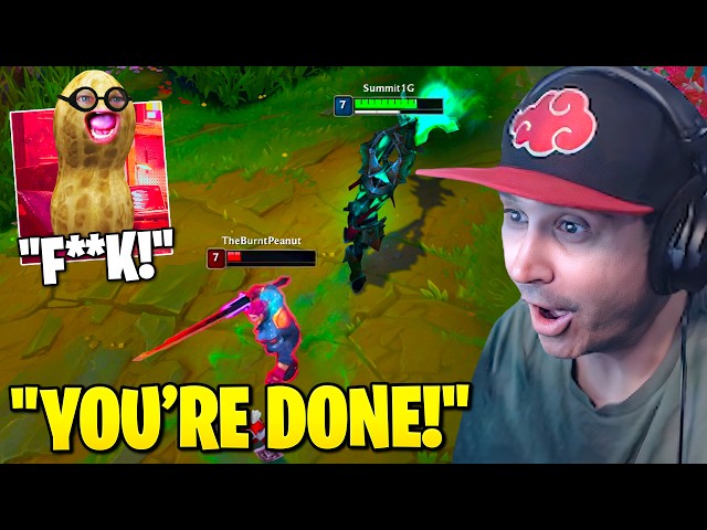 I DOMINATED TheBurntPeanut in $250,000 League of Legends Tournament but THIS Happened...