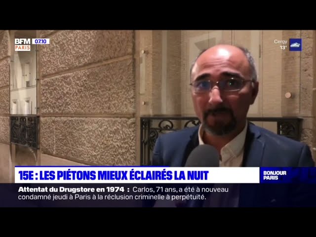 Inauguration éclairage intelligent Paris 15ème : détails et explications.