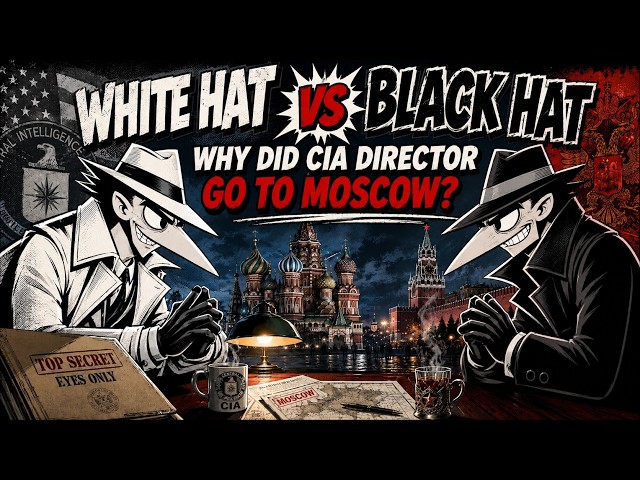 WHITE HAT vs BLACK HAT - Why Did CIA Director go to Moscow?