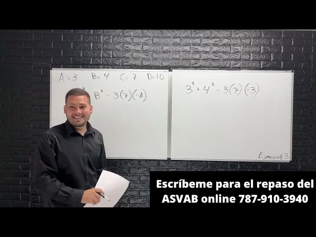 Clase del ASVAB gratis // Math Knowledge