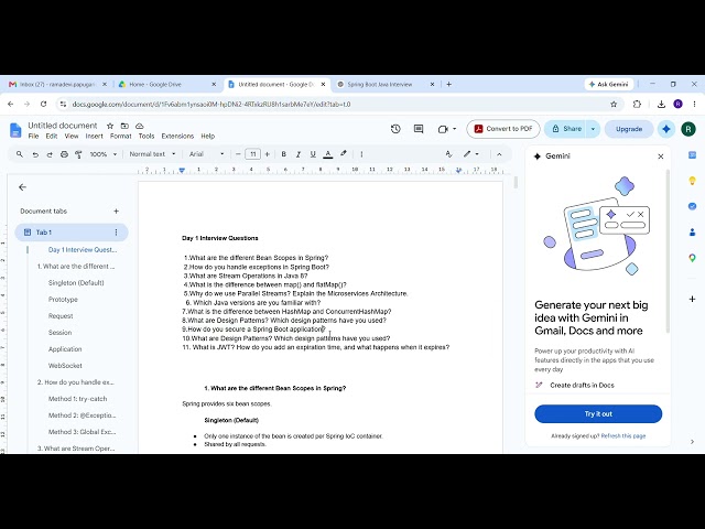 Spring boot and Java 