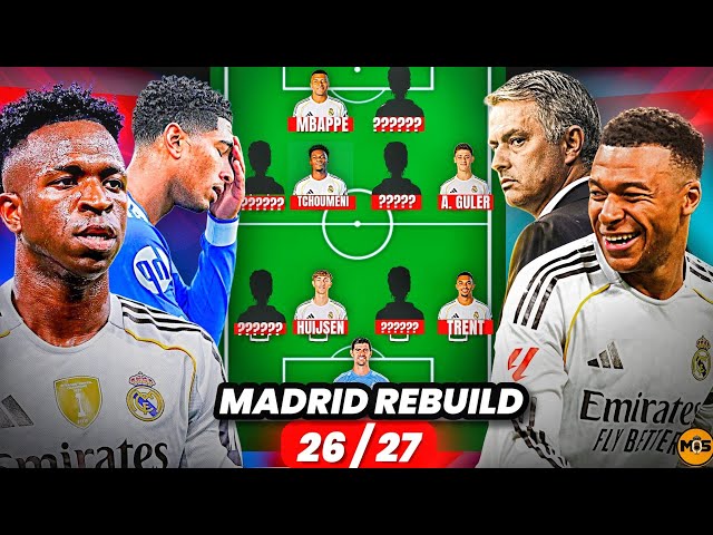 Real Madrid 2026 Rebuild: Who Stays, Who’s SOLD & 4 Signings That Change EVERYTHING