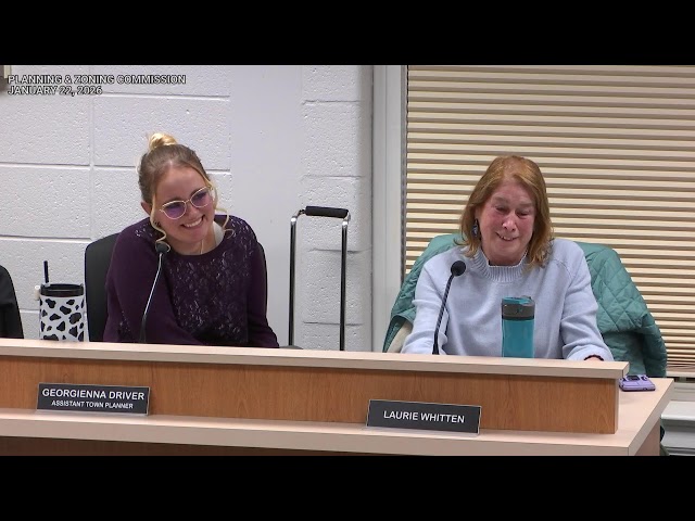 Enfield, CT - Planning & Zoning Commission - January 22, 2026