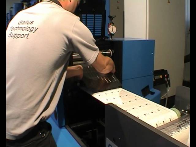 Gallus TCS 250 Semi Rotary Die
