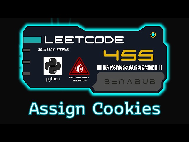 Assign Cookies — LeetCode #455 | Python Algorithm Visualization