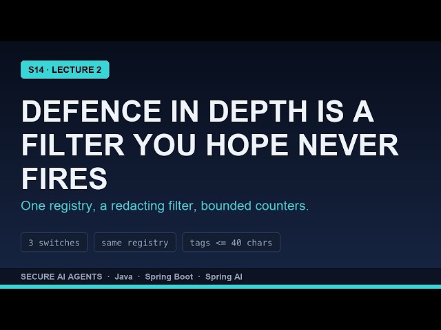 Secure AI Agents: Spring AI Observability - Metrics and Tracing Wired In | S14E02