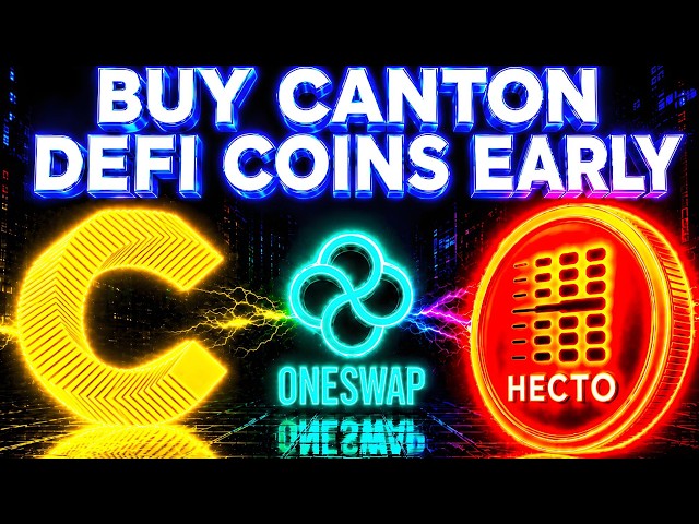 CANTON + HECTO DeFi Coins Are About to Explode - ONESWAP (NO INVITE CODE)