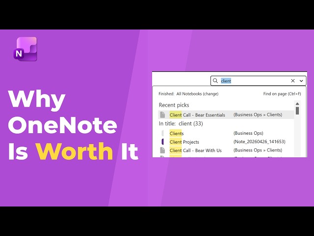 How to Search in OneNote — The One Feature That Makes It Worth Using