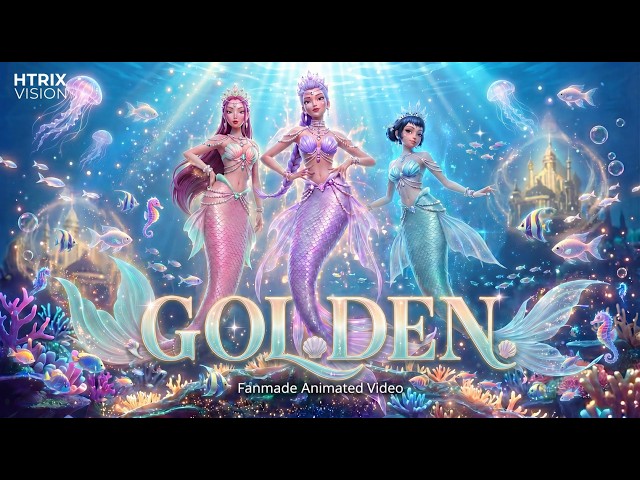 Versión Sirena "Golden" | KPop Demon Hunters | Video Oficial Fanmade