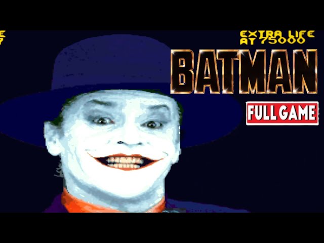 Batman (1991): Atari [Arcade] - Full Game 16:9 Upscaled #playthrough