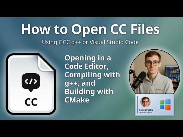 How to Open CC Files (C++ Source Code)