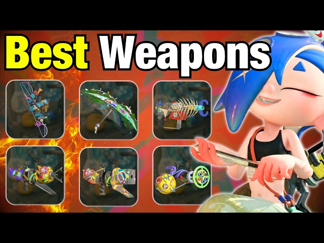 BEST WEAPONS in Splatoon Raiders Breakdown