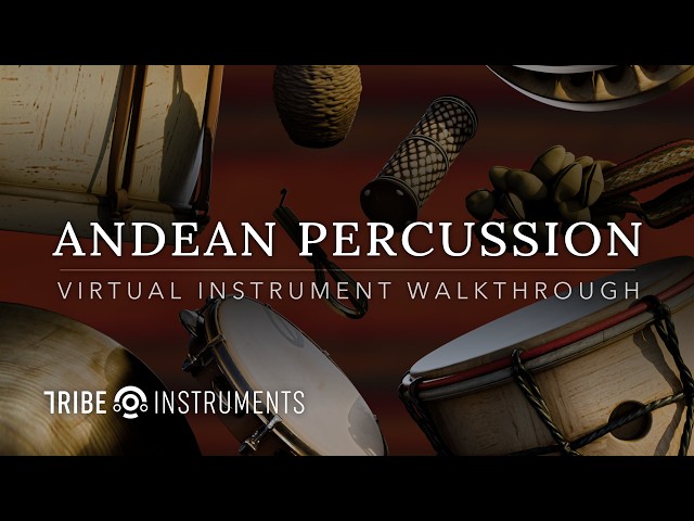 Andean Percussion – Walkthrough | Authentic South American Percussion & Editable MIDI Rhythms