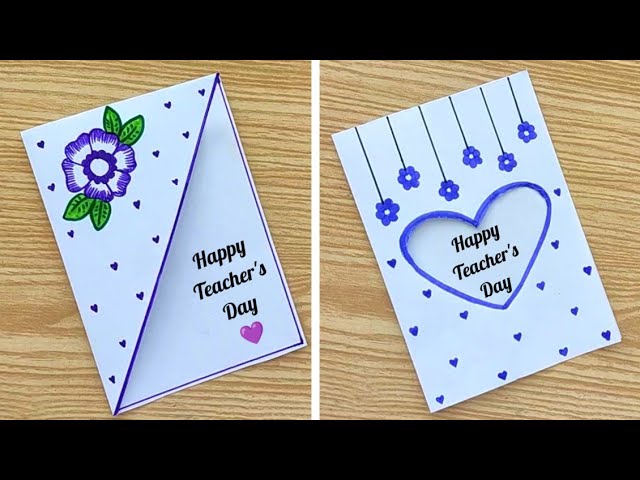 2 Last Minute Teachers Day Card Ideas 🎓 | Easy & Beautiful DIY Cards for Teachers