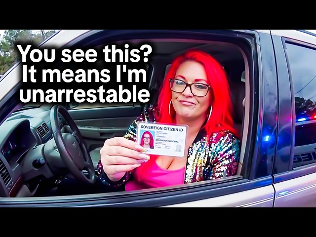 The Worst Sovereign Citizen Ever Caught on Police Bodycam