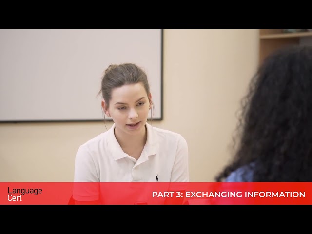 LanguageCert IESOL B2 Sample Interview Hanna
