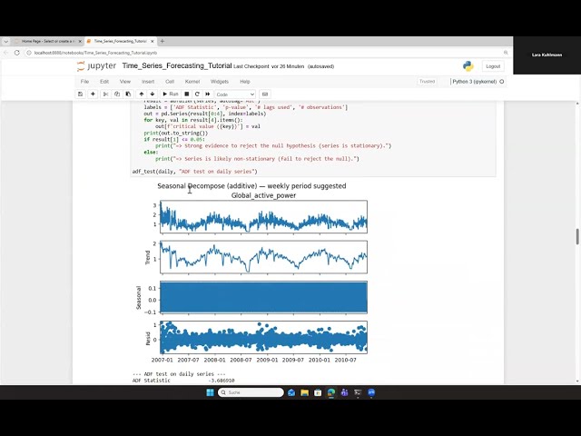 Tutorial on Time-Series Forecasting – Part I