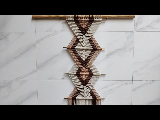 Beautiful Macrame Wall Hanging Tutorial | DIY Boho Macrame Wall Hanging | Boho Macrame Wall Hanging 