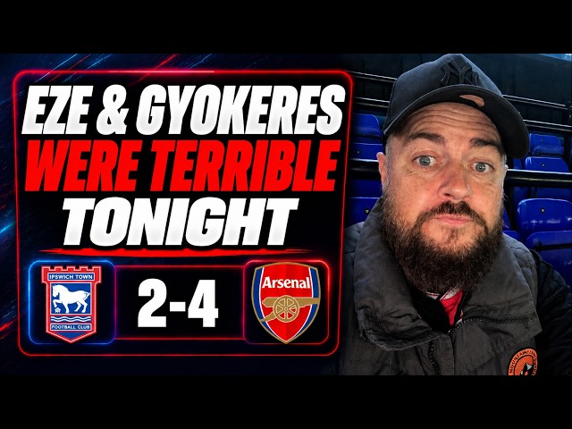 Eze y Gyokeres estuvieron terribles | Ipswich 2-4 Arsenal | Reacción al partido