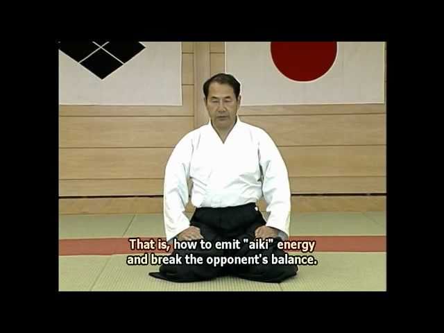 Katsuyuki Kondo Sensei explains the basic principles of Daito-ryu Aikijujutsu