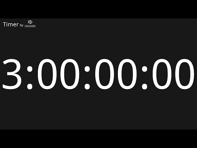 3 Day Countdown Timer