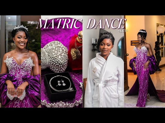 MATRIC DANCE/PROM ‘25 | photoshoot • hair • nails • grwm |