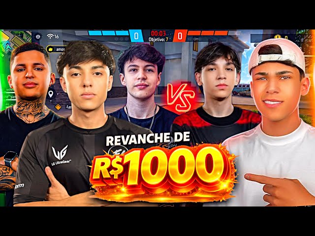 ZANGADO INVADIU A CALL NA REVANCHE DE R$1000! 4x4 APOSTADO INSANO com TWO9, ELTIN e MANOMAX 😱🔥